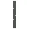  2 db antracitszürke, V-alakú acél étkezőasztal láb 90 x (72-73,3) cm
