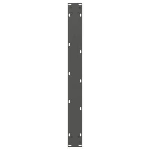  2 db antracitszürke, V-alakú acél étkezőasztal láb 90 x (72-73,3) cm