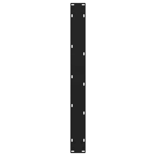  3 db V-alakú étkezőasztal láb fekete 70 x (72-73,3) cm acél étkezőasztal láb