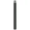  3 db antracitszürke, V-alakú acél étkezőasztalláb 70 x (72-73,3) cm