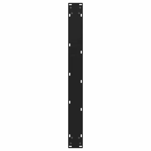  3 db V-alakú étkezőasztal láb fekete 80 x (72-73,3) cm acél étkezőasztal láb
