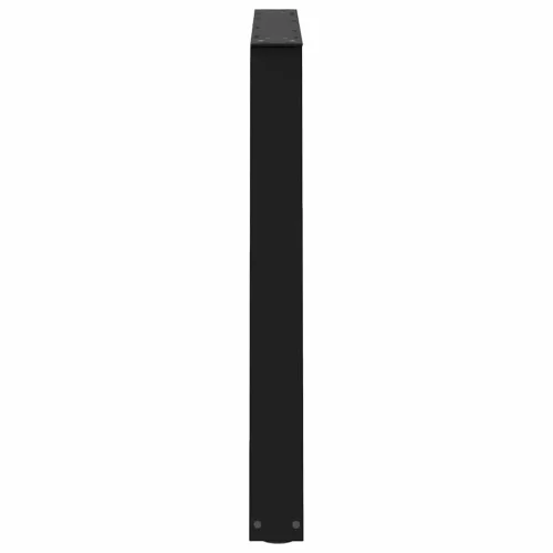  3 db fekete, V-alakú acél étkezőasztal láb 90 x (72-73,3) cm