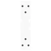  2 db fehér, V-alakú acél dohányzóasztal láb 30 x (30-31,3) cm