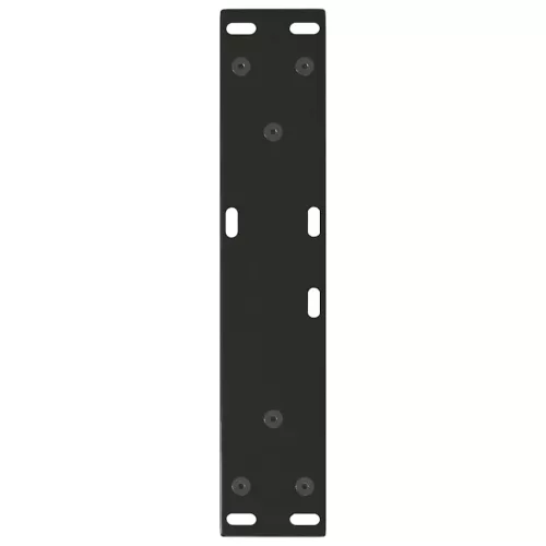  2 db fekete, V-alakú acél dohányzóasztal láb 40 x (30-31,3) cm