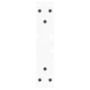  2 db fehér, V-alakú acél dohányzóasztal láb 40 x (30-31,3) cm
