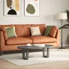  2 db antracitszürke, V-alakú acél dohányzóasztal láb 40 x (30-31,3) cm