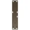  2 db V-alakú natúr acél dohányzóasztal láb 40 x (30-31,3) cm