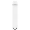  2 db fehér, V-alakú acél dohányzóasztal láb 50 x (30-31,3) cm