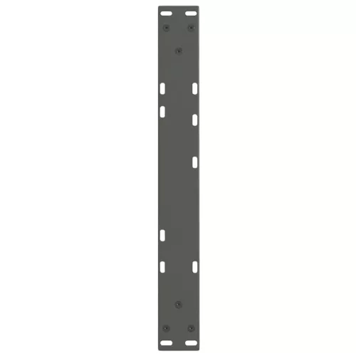  2 db antracitszürke, V-alakú acél dohányzóasztal láb 50 x (30-31,3) cm
