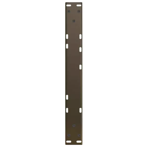  2 db V-alakú natúr acél dohányzóasztal láb 50x(30-31,3) cm