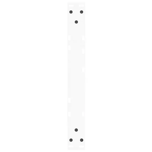  2 db fehér, V-alakú acél dohányzóasztal láb 60 x (30-31,3) cm
