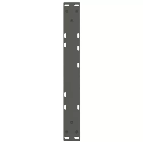  2 db antracitszürke, V-alakú acél dohányzóasztal láb 60 x (30-31,3) cm