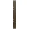  2 db V-alakú natúr acél dohányzóasztal láb 60x(30-31,3) cm