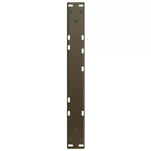  2 db V-alakú natúr acél dohányzóasztal láb 60x(30-31,3) cm
