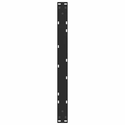 2 db fekete, V-alakú acél dohányzóasztal láb 70 x (30-31,3) cm