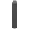  2 db antracitszürke, V-alakú acél dohányzóasztal láb 70 x (30-31,3) cm