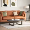  2 db V-alakú natúr acél dohányzóasztal láb 70 x (30-31,3) cm