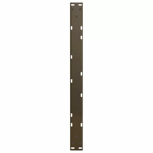 2 db V-alakú natúr acél dohányzóasztal láb 70 x (30-31,3) cm
