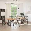  2 db antracitszürke, V-alakú acél dohányzóasztal láb 70 x (42-43,3) cm