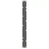  2 db antracitszürke, V-alakú acél dohányzóasztal láb 70 x (42-43,3) cm