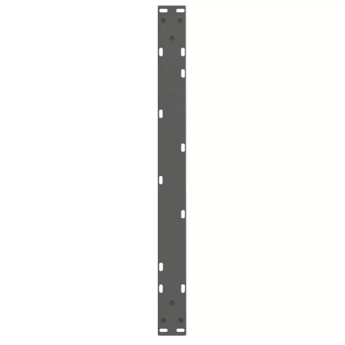  2 db antracitszürke, V-alakú acél dohányzóasztal láb 70 x (42-43,3) cm