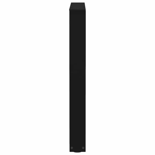  2 db fekete, V-alakú acél étkezőasztal láb 60 x (72-73,3) cm