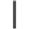  2 db antracitszürke, V-alakú acél étkezőasztalláb 70 x (72-73,3) cm