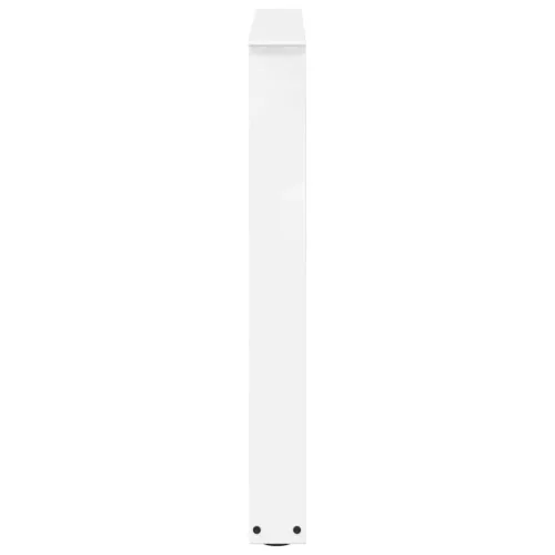  2 db fehér, V-alakú acél étkezőasztal láb 80 x (72-73,3) cm