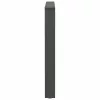  2 db antracitszürke, V-alakú acél étkezőasztal láb 90 x (72-73,3) cm
