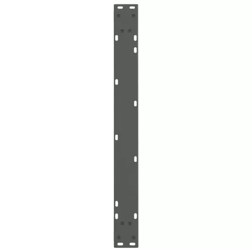  2 db antracitszürke, V-alakú acél étkezőasztal láb 90 x (72-73,3) cm
