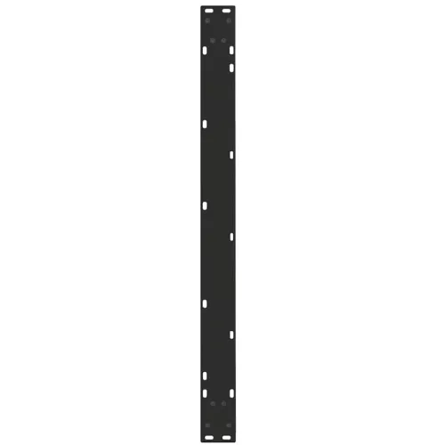  2 db V-alakú étkezőasztal láb fekete 100 x (72-73,3) cm acél étkezőasztal láb