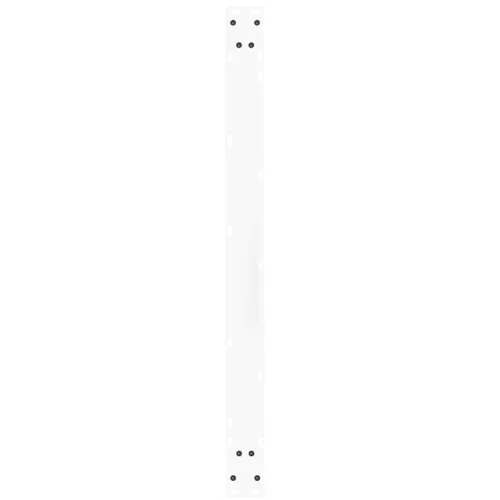  2 db fehér, V-alakú étkezőasztal láb 100 x (72-73,3) cm acél étkezőasztal láb