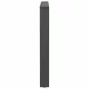  3 db antracitszürke, V-alakú acél étkezőasztalláb 80 x (72-73,3) cm