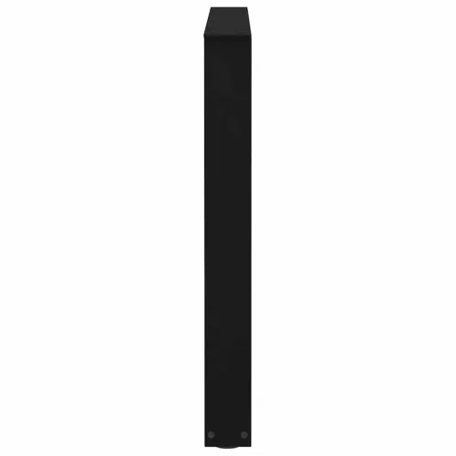  3 db fekete, V-alakú acél étkezőasztal láb 90 x (72-73,3) cm