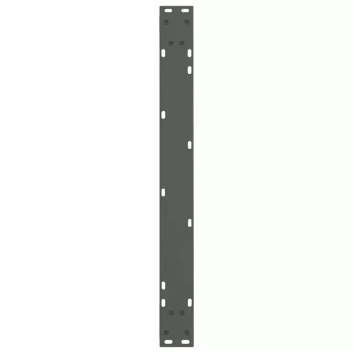 3 db antracitszürke, V-alakú acél étkezőasztalláb 90 x (72-73,3) cm