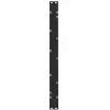 3 db V-alakú étkezőasztal láb fekete 100 x (72-73,3) cm acél étkezőasztal láb