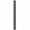  3 db antracitszürke étkezőasztal láb V-alakú 100 x (72-73,3) cm acél étkezőasztal láb