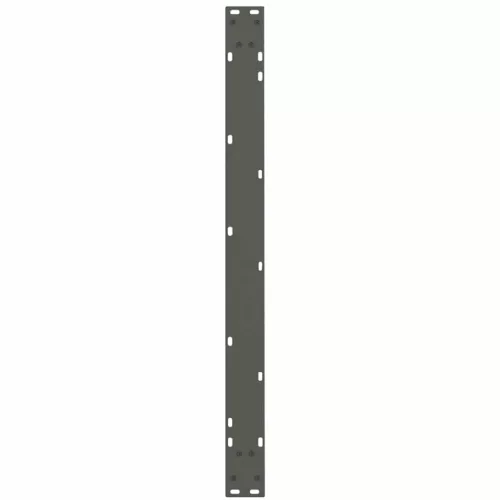  3 db antracitszürke étkezőasztal láb V-alakú 100 x (72-73,3) cm acél étkezőasztal láb