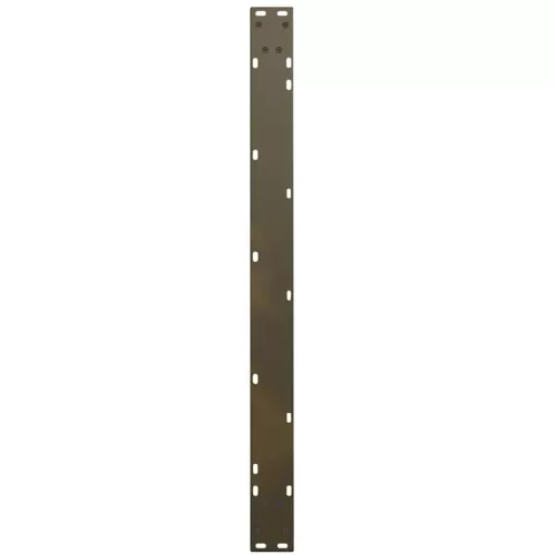  3 db V-alakú natúr acél étkezőasztal láb 100 x (72-73,3) cm acél