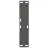  2 db antracitszürke acél dohányzóasztal láb 30x(30-31,3) cm