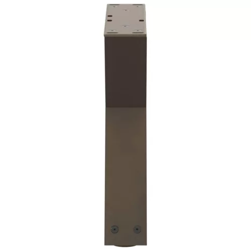  2 db natúr acél dohányzóasztal láb 30x(30-31,3) cm acél