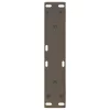  2 db natúr acél dohányzóasztal láb 30x(30-31,3) cm acél