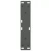  2 db antracitszürke acél dohányzóasztal láb 40 x (30-31,3) cm