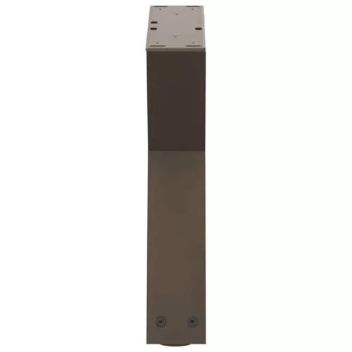  2 db natúr acél dohányzóasztal láb 40 x (30-31,3) cm acél