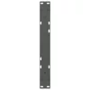  2 db antracitszürke acél dohányzóasztal láb 50 x (30-31,3) cm