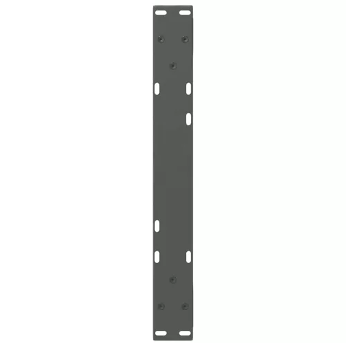  2 db antracitszürke acél dohányzóasztal láb 50 x (30-31,3) cm