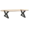  2 db antracitszürke acél dohányzóasztal láb 50 x (30-31,3) cm