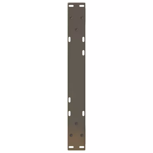  2 db natúr acél dohányzóasztal láb 50 x (30-31,3) cm acél