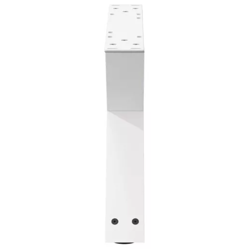  2 db fehér dohányzóasztal láb 60 x (30-31,3) cm acél dohányzóasztal láb