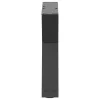  2 db antracitszürke acél dohányzóasztal láb 60 x (30-31,3) cm